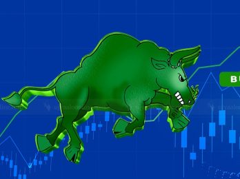 forex trading stock market background with chart diagram vector